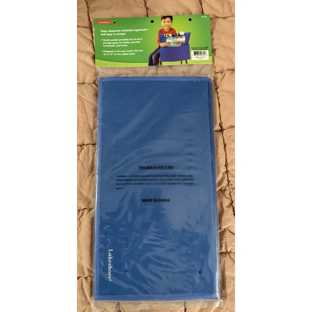 New School Kids Lakeshore Learning At-Your-Seat Storage Sack Reg Size